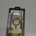 MAGEASY Designed for iPhone Air 6.5" Thin Case - Super Lightweight, 0.7mm Ultra Thin, Compatible with MagSafe, Anti-Fingerprint - Lyte M (Ash)