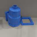 Above Ground Pool Skimmer, Heavy Duty Through-Wall Mount Pool Skimmer Kit with Accessories, Universal Fit for Standard Wall Openings, Klein Blue in-Wall Surface Skimmer Includes Leak-Free Teflon Tape