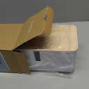 Cable Management Box by Baskiss, 12x5x4.5 inches, Wood Lid, Wire Organizer for Desk TV Computer USB Hub System to Cover and Hide & Power Strips & Cords