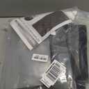 Magnetic Thermal Insulated Door Curtain Fit Door Size 36" x 80", Quilted Oxford Fabric Thicken Cotton Fill, Winter Cover Keep Cold Draft Out, Blanket Insulation for Front Patio Doors Gray