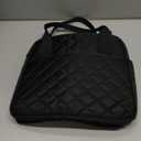 CAMTOP Lunch Box for Women Insulated Lunch Bag Lunchbox Cooler Thermal Leakproof Quilted Reusable Lunch Tote Bag for Work School Travel Picnic (Black)