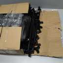 Mavivegue Shoe Rack with Cover, 10+1 Tier Tall Shoe Storage for 50-55 Pairs of Shoes, Shoe Organizer for Entryway, Closet (Black)