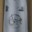 52" Flush Mount Ceiling Fans, Low Profile Ceiling Fan with Light and Remote, Modern LED Ceiling Fan Lighting Fixture for Bedroom, Kitchen, Indoor-White (White)