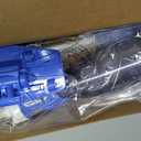 Cordless Pool Vacuum with Telescopic Pole, 18.5 GPM Powerful Suction, 1.5H Supercharge Technology, Handheld Pool Vacuum Cleaner for Above Ground/Inground Pools, Hot Tubs, Blue