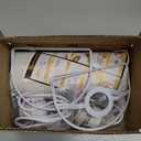 Plug in Wall Sconce, 3 Colors Wall Sconces Set of Two, Industrial Plug in Wall Light, Wall Sconce Lighting On/Off Switch Vintage Wall Lamp for Bedroom Living Room Hallway Porch (Beige)