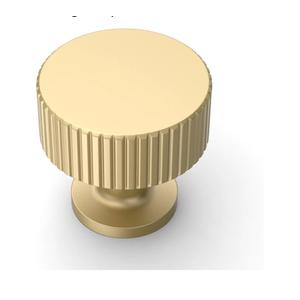 Asidrama 24pc Pack Brushed Gold Kitchen Cabinet Knobs Drawer Cabinet Hardware Zinc Knobs for Dresser Drawers