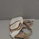 Crossbody Small Sling Backpack Sling Bag for Women, Chest Bag Daypack Crossbody for Travel Sport Running Hiking Z-White Brown