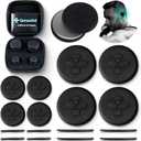 Cauliflower Ear Magnets | 8 Magnets + 8 Compression Reduction Discs Included. Cauliflower Ear Draining Kit for Treatment and Protection Against Scarring