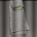 jinchan Tie Top Linen Kitchen Curtains Over Sink 26 Inch Length Tier Curtains Farmhouse Rustic Small Cafe Curtain for Bedroom Living Room Bathroom Half Window Light Filtering Privacy 2 Panels Crude