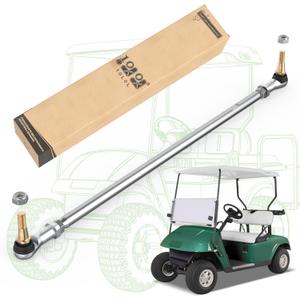 10L0L Golf Cart Tie Rod Assembly, Tie Rod & End (Left & Right) for EZGO TXT 2001-up, Shuttle Workhorse & ST Series PDS G & E, OEM 70876-G02 70902-G01 70902-G02 01069-G01 01069-G02