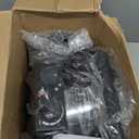 Electric Greenhouse Heater with Thermostat - 1500W Stainless Steel Outdoor Fan Heater, Fast Heating, Overheat Protection, Heating for Garage, Flower Room, Grow Tent