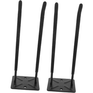 Heavy Duty Wall Mount Garage Hooks for Tires and Tools Sturdy Utility Storage Hangers for Garage Organization Multi-Purpose Design Black