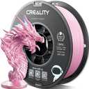 Official Creality PETG 3D Printer Filament 1.75mm 1KG (2.2lbs), High Precision, Strong Toughness, Odorless, Better Flow, Moisture proof 3D Printing CR PETG Filament, Pink