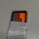 TORRAS Strong Magnetic & Seamless Stand for Samsung Galaxy S25 Ultra Case, Fit for MagSafe, Mil-Grade Drop Protection, Kickstand for Samsung Galaxy S25 Ultra Case, Translucent Back/Blue Edge