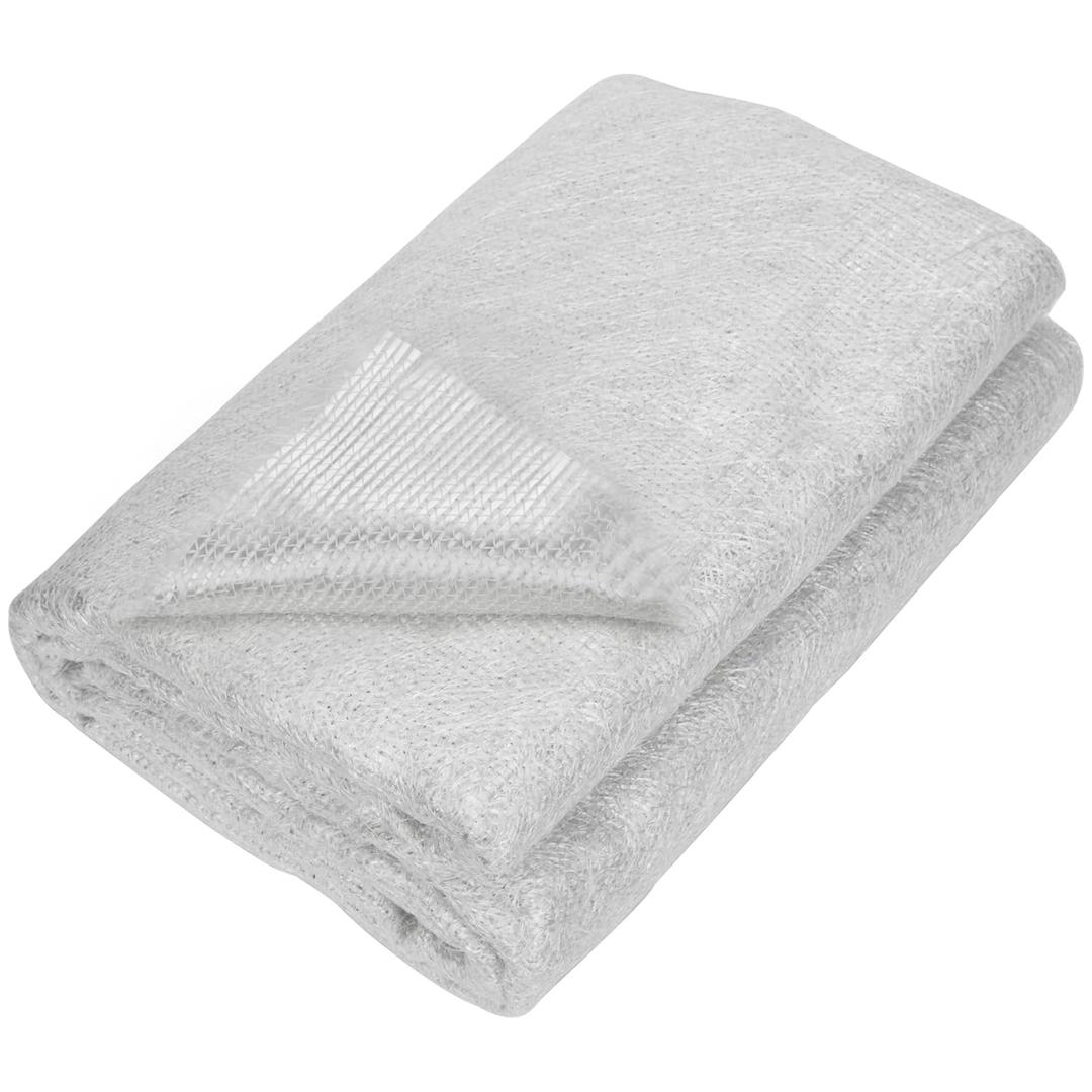 Fiberglass Cloth 1708 Biaxial Cloth Mat 50in Wide X 4Yd (Grey)