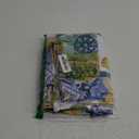 SASTYBALE Summer Lemon Tablecloth Mediterranean Tile Table Cloth, Washable Water Resistant Rectangular Italian Themed Decor Table Cover for Party/Picnic/Indoor/Outdoor (Rectangle, 52" x 70", Blue)