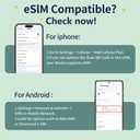 USA Canada Mexico eSIM Card 20GB 20 Days,Data ONLY, No Voice/SMS | Prepaid Card 4G High-Speed Data Plan, Travel eSIM for Tri-Country Coverag, Multi-Carrier for Unlocked iOS and Android