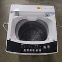 BLACK+DECKER Small Portable Washer, Washing Machine for Household Use, Portable Washer 2.0 Cu. Ft. with 6 Cycles, Transparent Lid & LED Display