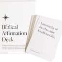 Biblical Affirmation Deck | Scripture Cards, Prayer Cards, Faith Cards | 52 Card Deck of Positive Religious Affirmations For Men and Women | Bible Teachings | Bible Verse Cards