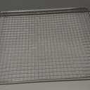 Maxcheck Stainless Steel Grids for Large Rabbit Litter Box Heavy Duty Cage Grid for 22x18x3 Inch Cage, Easy Clean Replacement-cage Bottom for Rabbit, Cat, Guinea Pig & Chinchilla