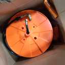 VEVOR Battery Powered 15 Gallon Garden Weed Sprayer with Wheeled Cart, 126FT Hose with Reel, 8 Nozzles, 2 Wands with Lock Trigger, 0-90PSI, 5-6h Spray Time, Wide Mouth Lid, Rotating Wheels with Brake