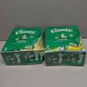2 x Kleenex Lotion Facial Tissues with Coconut Oil, 4 Cube Boxes, 60 Tissues Per Box, 3-Ply