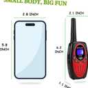 Retevis RT628 Walkie Talkies for Kids,Toys Gifts for 6-12 Years Old Boys Girls,Long Range 2 Way Radio 22CH VOX,Birthday Gift,Family Walkie Talkie for Camping Hiking Indoor Outdoor