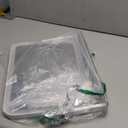 FENNIO Vanity Mirror with Lights 14"×12" Makeup Mirror with Lights,Lighted Vanity Mirror Tabletop,Smart Touch with 3-Color Lighting,Dimmable,for Vanity Desk Tabletop, No Charger