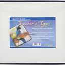Creative Mark Butcher Tray Palette - Triple Coated Enamel Tray Palette for Painting, Color Theory, Mixing, and More! - 11" x 15"