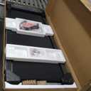 TREAFLOW Walking Pad,Treadmill with Incline for Home Office, 2.5HP Portable Under Desk Treadmill with 265 Lbs Capacity,Remote Control, Led Display (Silver)