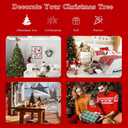 3Pcs Christmas Tree Topper Red Funny Cardinal Bird Glass Tree Topper Christmas Tree Outdoor Decor for Xmas Holiday New Year Home Decoration