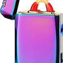 YOZWOO Rechargeable Electric Lighter USB C Electronic Lighters High Power Flame Arc Plasma Lighter Windproof Camping Lighters with Long Battery Life for Home and Outdoor (Magic)