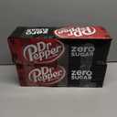 2 x DR PEPPER ZERO SUGAR - 12 OZ, 12 PK