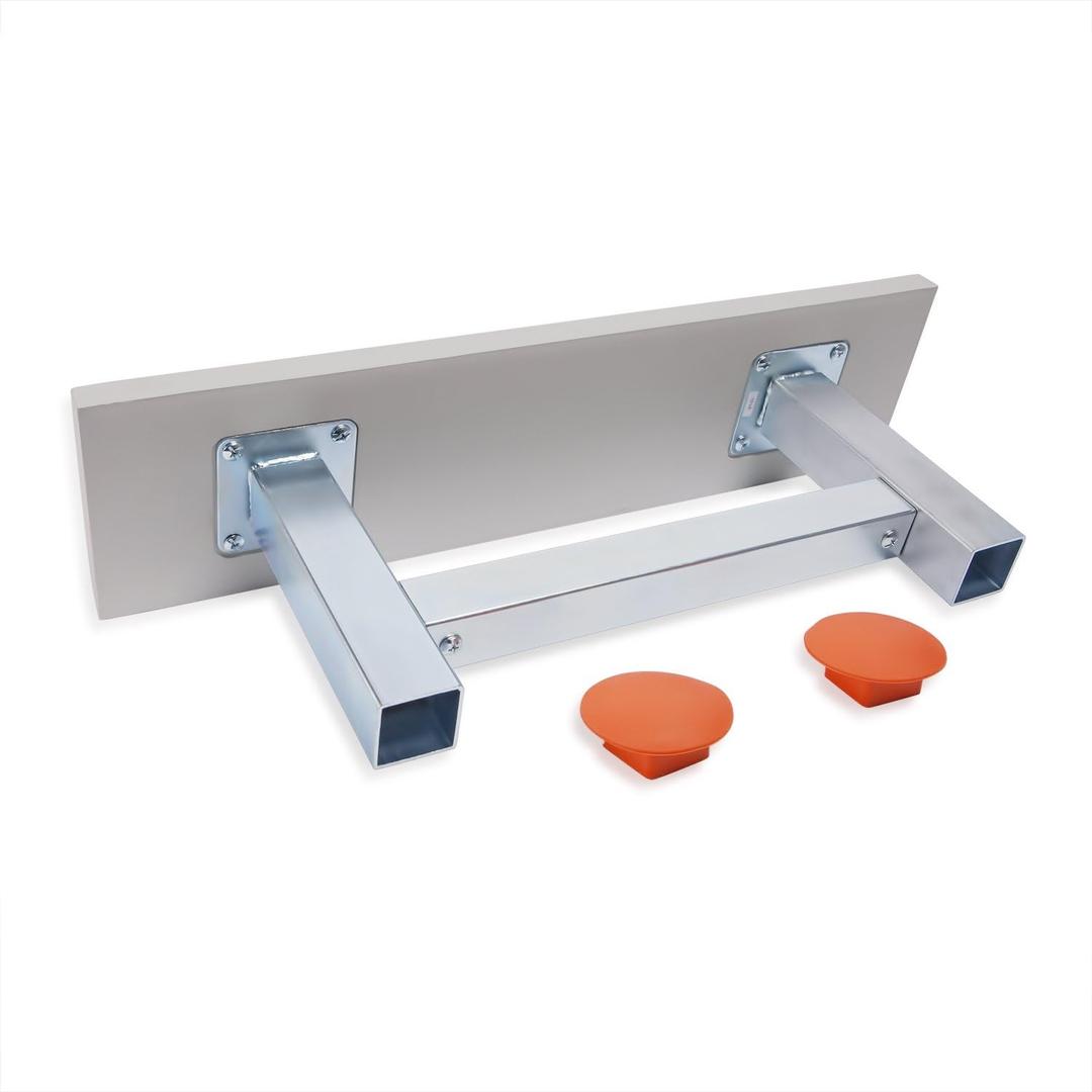 Champion Sports Official Anchor Style Pitchers Plate with Removable In-Ground Anchor  Molded Rubber Base All-Weather Pitchers Plate