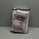 Pinch Pleated Linen Curtains 96 Inches Long for Living Room Bedroom Light Filtering Boho Window Drape 96 inch 2 Panels with Hooks Rings 8ft Cream Beige White Sliding Glass Door Semi Sheer Curtain