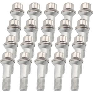 Set of 20, 0009905407 14mm x 1.5 Wheel Lug Bolt OE Factory Wheel Compatible with ML500 S550 CL63 ML350 GLK350 CL500 GL450