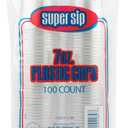 Plastic Cups - 7 oz - Bulk Pack, Case Pack of 1200 - For Parties, Catering & Events, Small