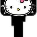 Hello Kitty Black Kwikset House Key (KW-SR2)