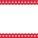 Slant Collections Paper Valentine's Day Table Runner for Party Dcor Disposable Paper Table-Cover Roll, 25' x 18", Hearts