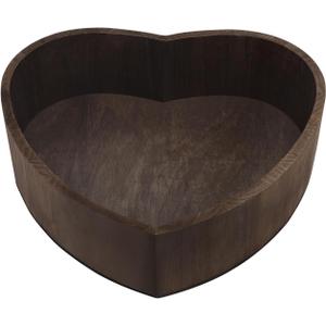 Heart Shaped Newborn Photography Props Baby Wood Photo Studio Posing Baby Photoshoot Posing Wooden Bed, Coffee