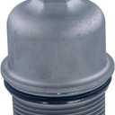 Upgrade Aluminum Oil Filter Cap, Oil Filter Housing Cap Compatible with Jeep 2014-2021 Cherokee Wrangler Gladiator Grand Cherokee with 6 Cyl 3.6L