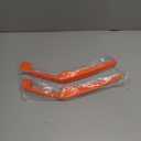 Front Hood Expansion Rack Bracket Cover Decoration Trim ABS Carbon Fiber Compatible with Ford Bronco 2021 2022 Car Exterior Accessories (Color : Orange)