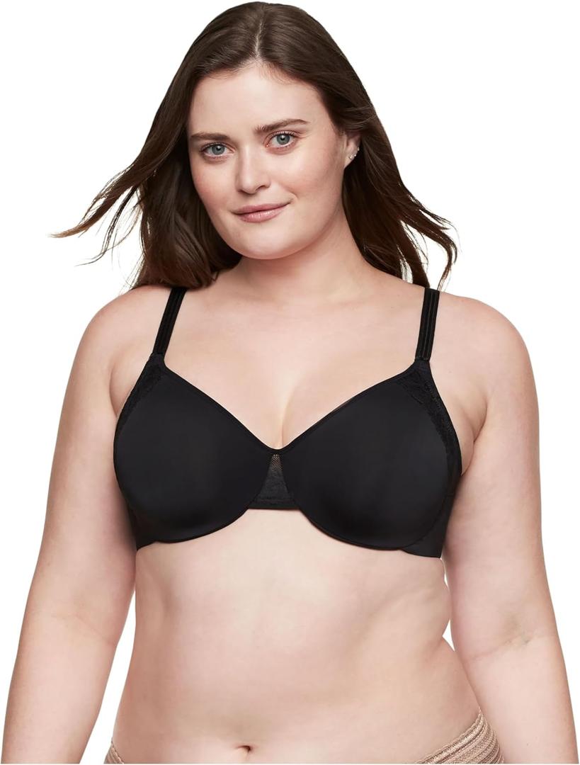 Olga Women's Plus-size Cloud 9 Minimizer Bra (36D, Rich Black)