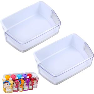 Upgraded 2 pack DA97-08406A/B/C Refrigerator Door Bin Shelf Replacement for samsung RF4287/RF4289 Right Side Door, Replace AP4578480, 2051375, PS4175803, EAP4175803, DA63-05392B/A, DA63-05391