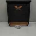 BIGBATBOX - Bat House for Outdoors - Clean Your Backyard from Mosquitoes - Wooden Bat House Kit - with Our Proven Bat Box Design