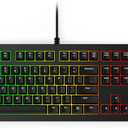 Lenovo Legion K310 RGB Wired Gaming Keyboard - Ultra-Fast Reaction Time with Tactile Keys, Quiet Key Membrane Switches, Silent Operation, RGB Illumination - Water Resistant & Compact Design