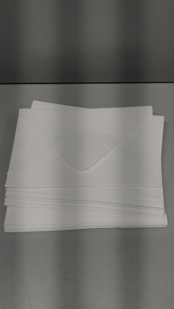 Packs of Gift Card Envelopes, white Mini Envelopes, Gift Card Holder, Business Card Envelopes (9.5x6") (White) 20 psc