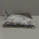 Vencer 22.4'' Christmas Tree Collar,Plastic Rattan Xmas Tree Skirt,Rustic Decorations,Tree Skirt Base for Christmas Tree Decorations,Red&Black,CTS-RB007 (Small)