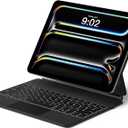 Keyboard Case for iPad Pro 13-inch (M4 2024 / M5 2025), Magic-Style Magnetic Keyboard Case with Multi-Touch Trackpad, Floating Cantilever Stand Compatible with iPad Pro 13 inch (Charcoal Black)
