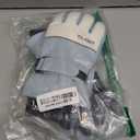 XuoAz Kids Winter Ski Snow Gloves Waterproof Touchscreen Warm Snowboard Mittens for Boys Girls (for 7-12 Years) (Light Blue)